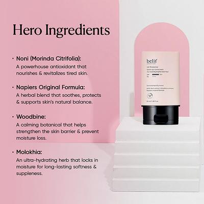 Belif UV Protector Tone-Up Sunscreen SPF 50+ PA++++ 50 ml - Face Sunscreen