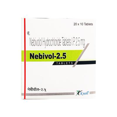 NEBIVOL 2.5mg Tablet 10's - Hypertension-Bet