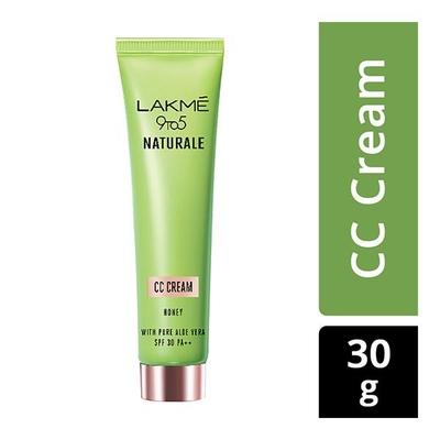 Lakme 9 to 5 Naturale CC Cream - Honey 30 gm - Face Creams