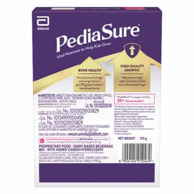 Pediasure Scientifically Designed Nutrition Drink Refill - Chocolate Flavour 375 g - Kids Nutrition