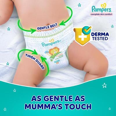 Pampers Complete Skin Comfort Anti Rash Blanket Diaper Pants (M) 40's - Sanitary Napkins