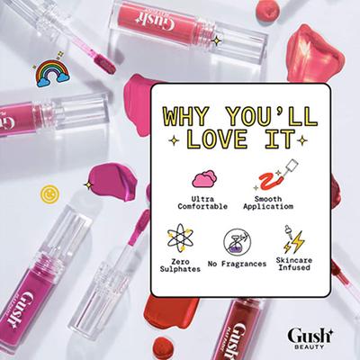Gush Beauty Playpaint Airy Fluid Lipstick - Self Portrait 2.8 ml - Liquid Lipsticks