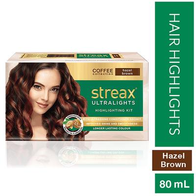 Streax Coffee collection Ultralights Highlighting Kit - Hazel Brown 1's - Crème