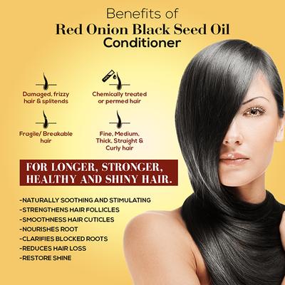 Spantra Red Onion Black seed Oil Conditioner 300 ml - Conditioners