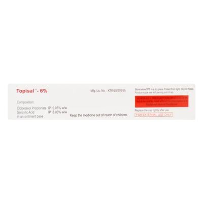 Topisal 6% Ointment 30gm - Skin Infections-Toc