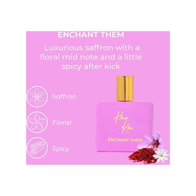 Harkoi - French Non Toxic Perfumes By Harkoi - Enchant Them 50 ml - Women Perfumes (Edt/Edp)