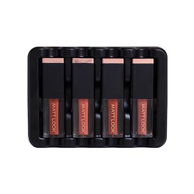 Matt Look Power Stay Matte Liquid Lipstick in 4 Sensational Colors with Transferproof & Nude Spice 10 ml - Liquid Lipsticks