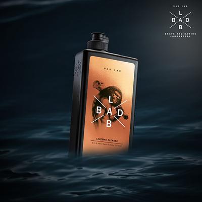 Bad Lab Caveman Cleaner 3-in-1 Hair, Face, Body Shampoo 400 ml - Shower Gels & Body Wash