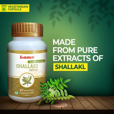 Lama Shallaki Capsules 60's - Speciality Medicines