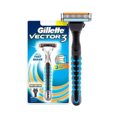 Gillette Vector 3 Manual Shaving Razor 1's - Razors & Cartridges