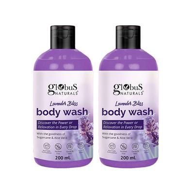 Globus Naturals Lavender Body Wash, 200ml each 2's - Creams, Lotions & Oils