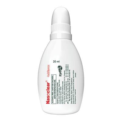 Nasoclear Nasal Spray 20ml - Nasal Congestion-Nas