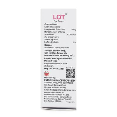 LOT Eye Drops 5ml - Eye conditions-Eye