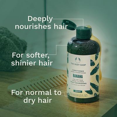 The Body Shop Conditioner Banana A0X 250ml - Conditioners