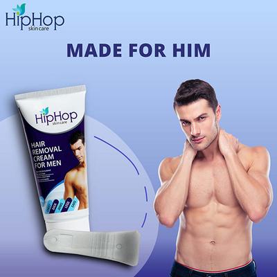 Hiphop Skincare Hair Removal Cream Men 100 gm - Shaving & Hair Removal