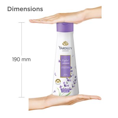 Yardley London English Lavender Moisturising Shower Creme (Body Wash) 250 ml - Shower Gels & Body Wash