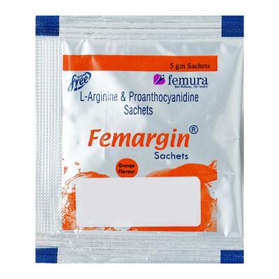 FEMARGIN ORANGE FLAVOUR Sachet 5gm - Supplements-Sup