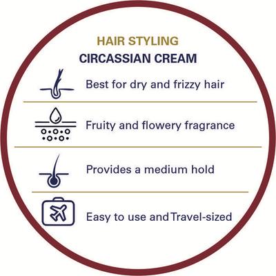 Truefitt and Hill Hair Management Circassian Cream 100 gm - Hair Creams