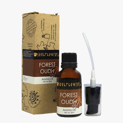 Soulflower Aroma Oil - Forest Oudh 30 ml - Essential Oils
