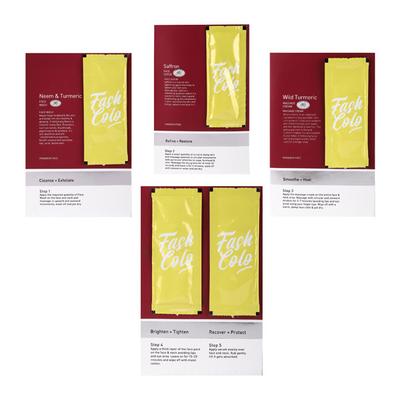 Fashion Colour Insta Glow Facial Kit (On The Go) 125 gm - Facial Kits