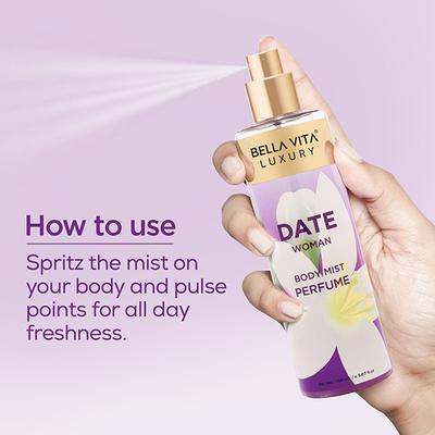 Bella Vita Organic Luxury Date Woman Body Mist 150 ml - Body Mist/Spray
