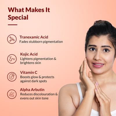 Fixderma Tranexamic Acid + 2% Kojic Acid + 1% Arbutin SKARFIX -TX Face Cream for Pigmentation 30 gm - Face Creams