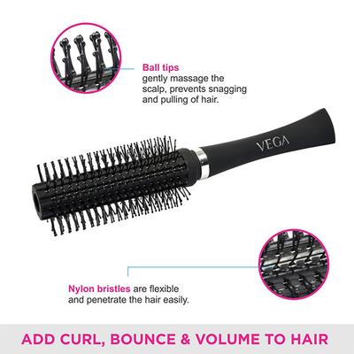 Vega Round Brush (E5 - RBN) 1's - Hair Brushes
