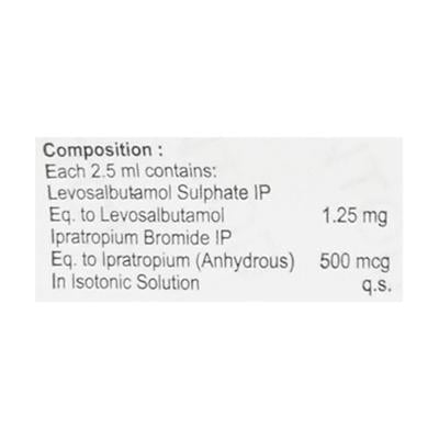 DUOHALE Respules 5X2.5ml - Asthma/COPD-Ast