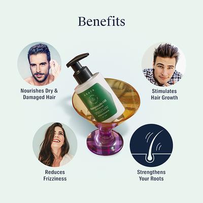 Arata Natural Nourishing Hempocado Hair Oil With Hempseed & Avocado Oil 100 ml - Hair Oils