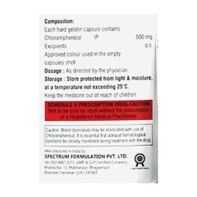 C PHENICOL Capsule 10's - Eye Infections-Eaa