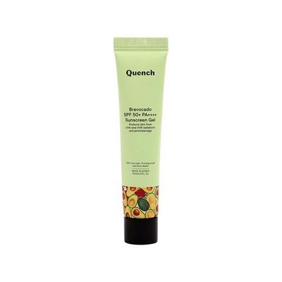 Quench Botanics Bravocado SPF 50+ PA++++ Sunscreen Gel (Mini), Korean Skin Care 15 ml - Face Sunscreen