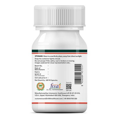 INLIFE Coenzyme Q10 + Bioperine Veg Capsule 60's - Co-Q