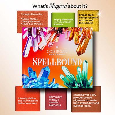 Colorbar Spellbound Eyeshadow & Blush Palette 24 Shades 36 gm - Eye Shadow Palettes