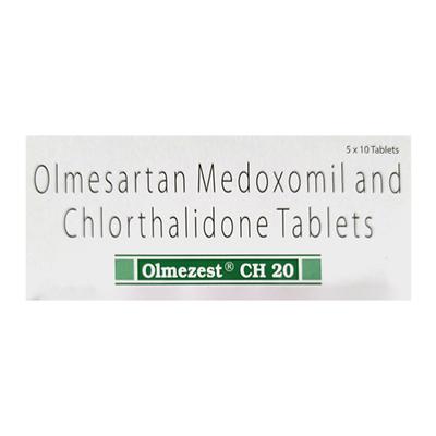 Olmezest CH 20mg Tablet 10'S - Hypertension-Ang