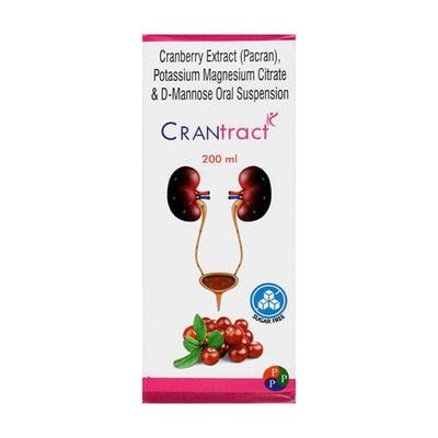 CRANTRACT Sugar Free Oral Suspension 200ml - Kidney Disease/Stones-Oth