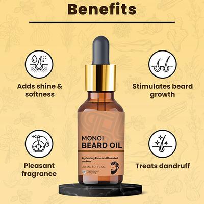 Teal & Terra Monoi Beard Oil 30 ml - Beard Oil