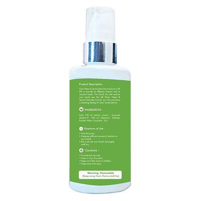 Clea Neem & Lemon Hand Sanitizer Gel 100 ml - Hand Sanitizer