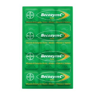 Becozym C Forte Tablet 15's - Supplements-Vam