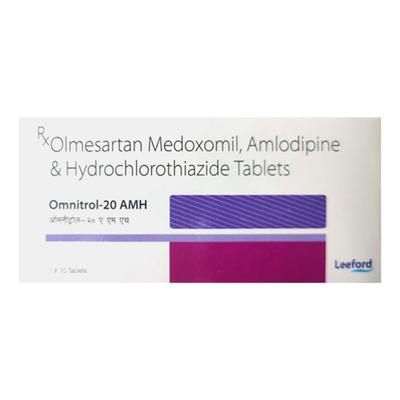 OMNITROL 20 AMH Tablet 10's - Hypertension-Ana