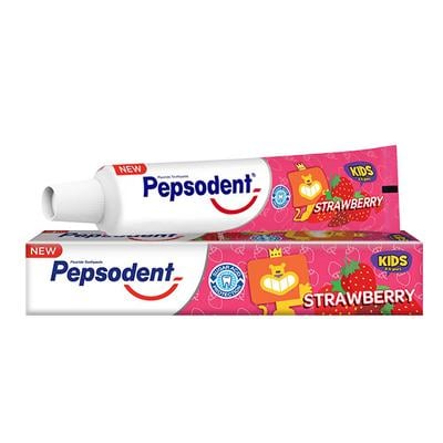 Pepsodent Kids Toothpaste - Strawberry 45 gm - Baby Oral Care