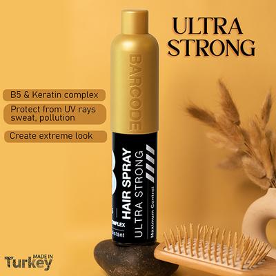 Barcode Professional Hair Spray Ultra Strong (BCHF001) 400 ml - Hair Sprays & Mists