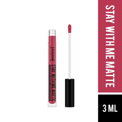 Jaquline USA Stay With Me Liquid Lipstick Fierce 3 ml - Liquid Lipsticks