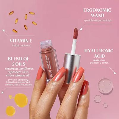 House of Makeup Dawn To Dawn Mini Liquid Matte Lipstick - Ginger Snap 2 ml - Liquid Lipsticks