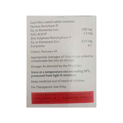 HEMOLITE XT Tablet 10's - Iron Supplement/Anaemia-Vma