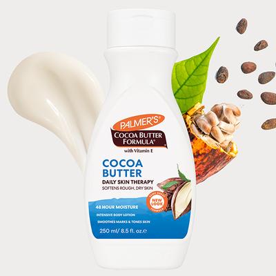 Palmer's Cocoa Butter formula with Vitamin E HEALS SOFTENS Daily Skin Therapy Body Lotion, 250ml - Stretch Mark Cream