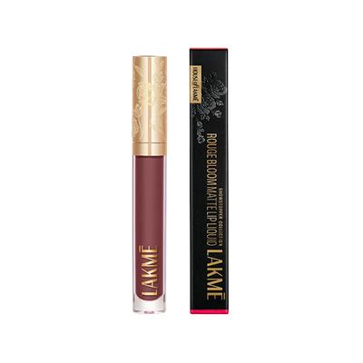 Lakme Rouge Bloom Matte Lip Liquid Mocha Maiden 301 3.5 ml - Liquid Lipsticks