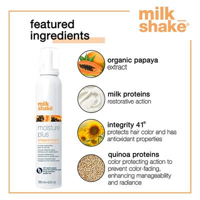milk shake Moisture Plus Whipped Cream 200 ml - Hair Perms & Texturizers