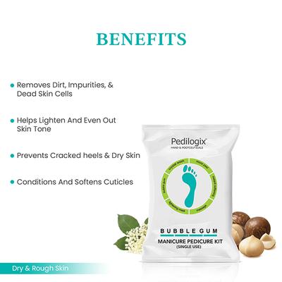 O3+ Pedilogix Hand Footceuticals Bubble Gum Kit (Small) - Manicure & Pedicure Kits