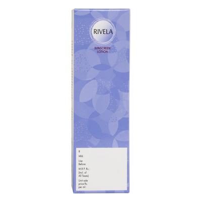 Rivela SPF 50 Sunscreen Lotion 50ml - Dry Skin-Emo