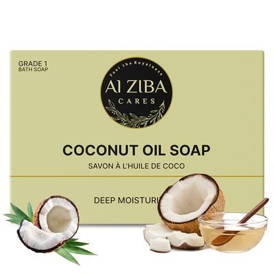 Alziba Cares Soap - Coconut Oil 100 g - Soaps
